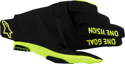 ALPINESTARS Radar Pro MX Gloves - Fluo Yellow - 2XL 3560325-55-2XL