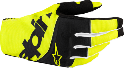 ALPINESTARS Techstar MX Gloves - Black/Fluo Yellow - XL 3560125-155-XL
