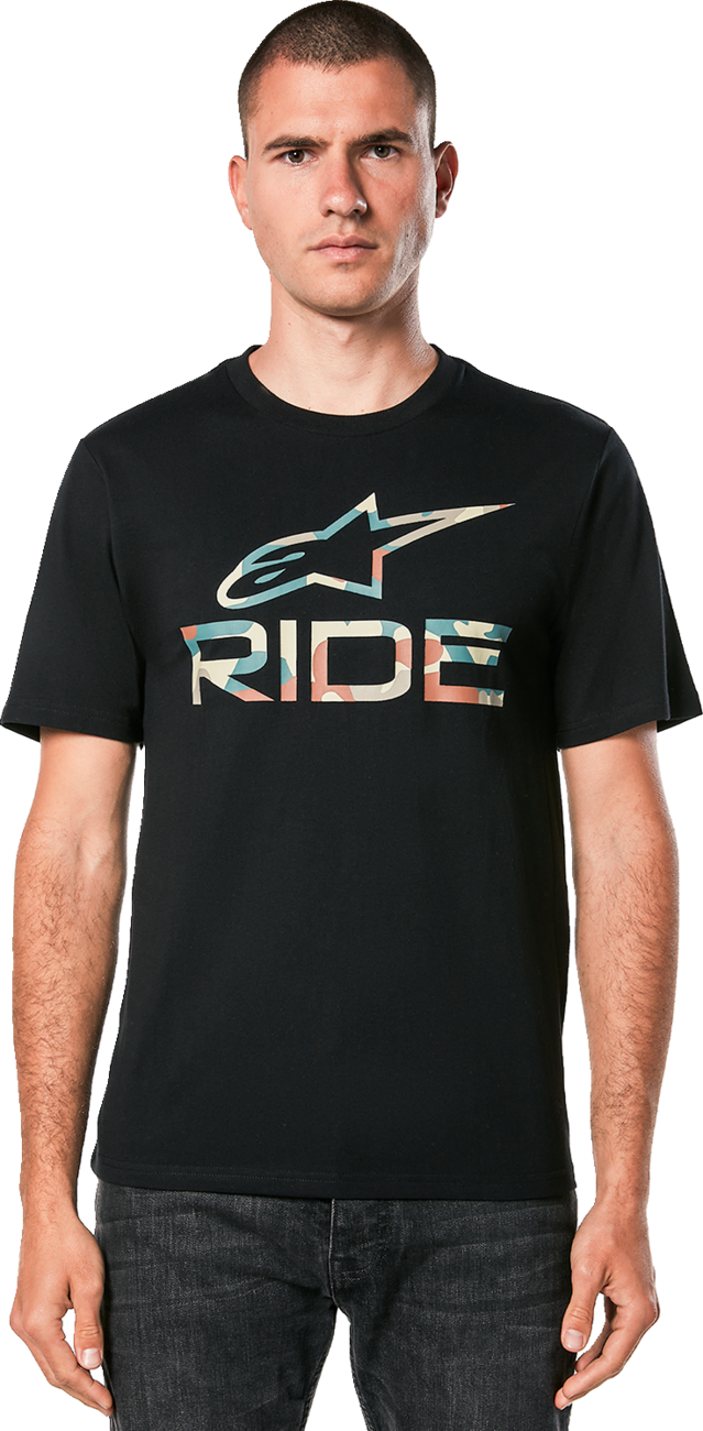 ALPINESTARS Ride 4.0 CSF T-Shirt - Camo Black - Medium 1214-73114-10-M