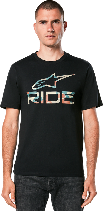 ALPINESTARS Ride 4.0 CSF T-Shirt - Camo Black - Medium 1214-73114-10-M