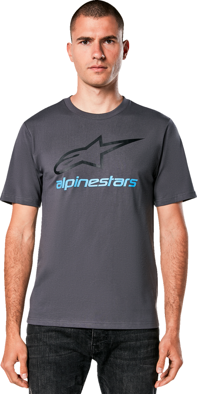 ALPINESTARS Always 2.0 CSF T-Shirt - Charcoal/Black/Blue - 2XL 1214-73106-1818-2X