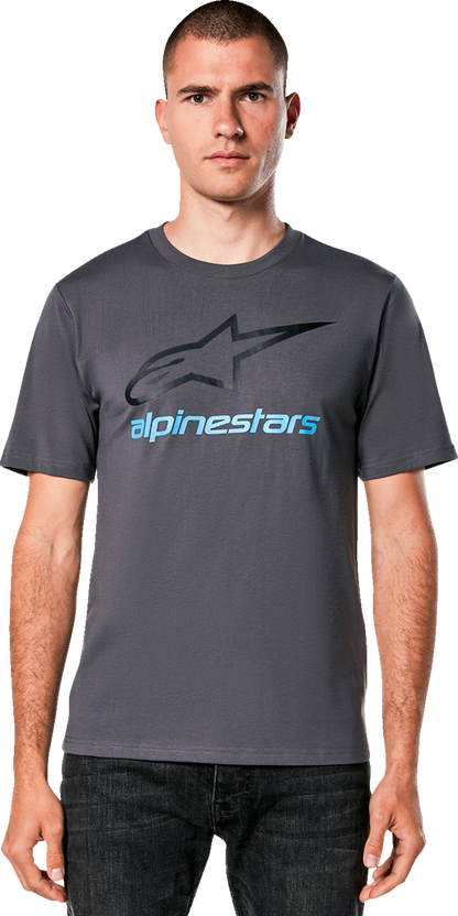 ALPINESTARS Always 2.0 CSF T-Shirt - Charcoal/Black/Blue - 2XL 1214-73106-1818-2X