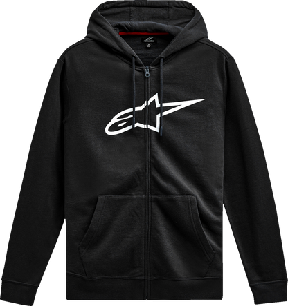 ALPINESTARS Ageless V3 Zip Hoodie - Black/White - Large 1244-51490-1020-L