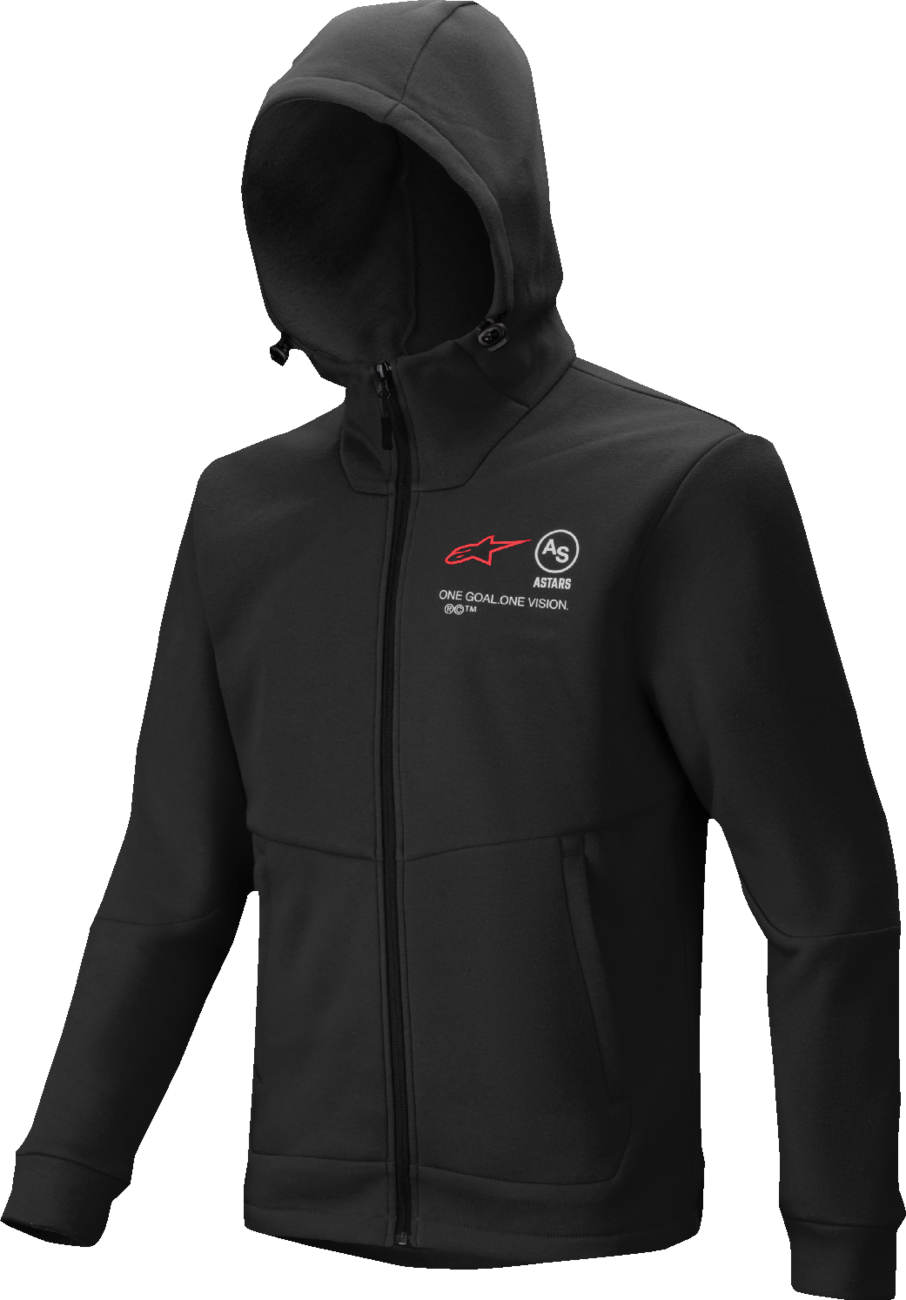 ALPINESTARS Racer MX Fleece Hoodie - Black - Medium 3800125-10-M