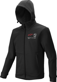 ALPINESTARS Racer MX Fleece Hoodie - Black - 3XL 3800125-10-3X