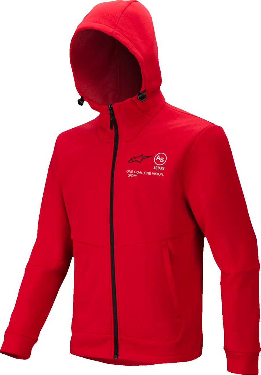 ALPINESTARS Racer MX Fleece Hoodie - Bright Red - XL 3800125-3010-XL