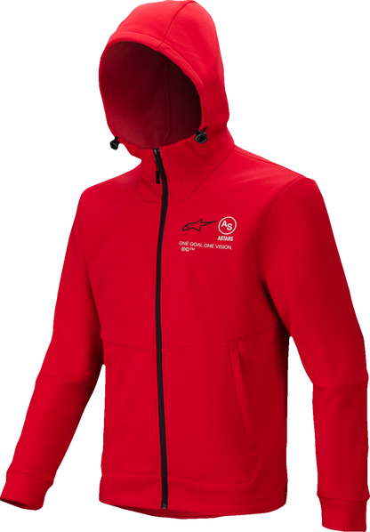 ALPINESTARS Racer MX Fleece Hoodie - Bright Red - 3XL 3800125-3010-3x