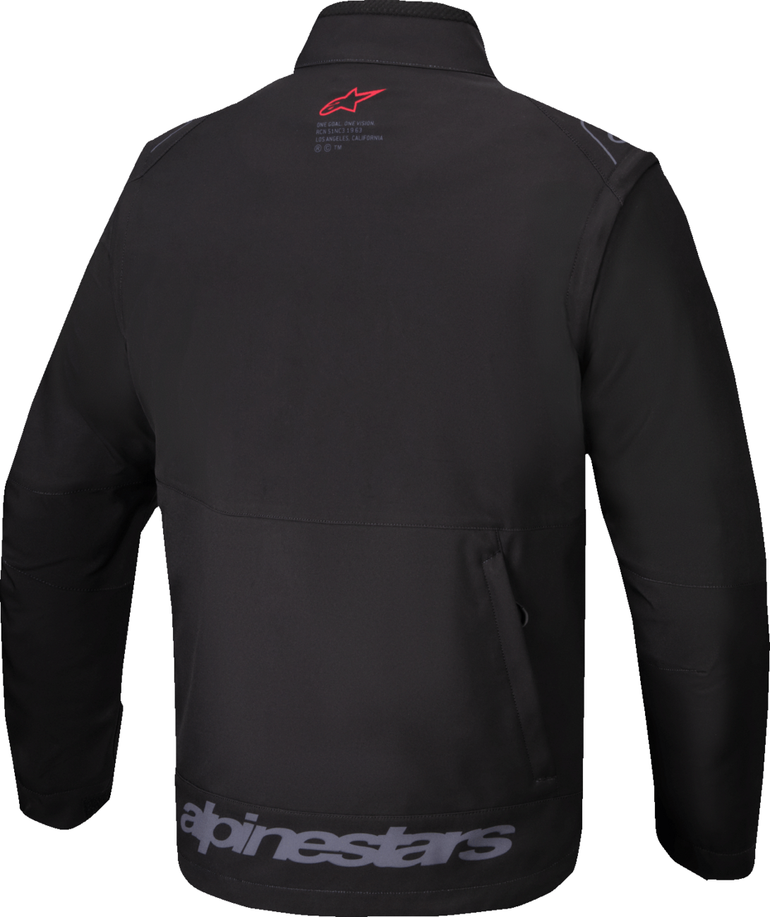 ALPINESTARS Lite-Dura Softshell Jacket - Black - Small 3700225-10-S
