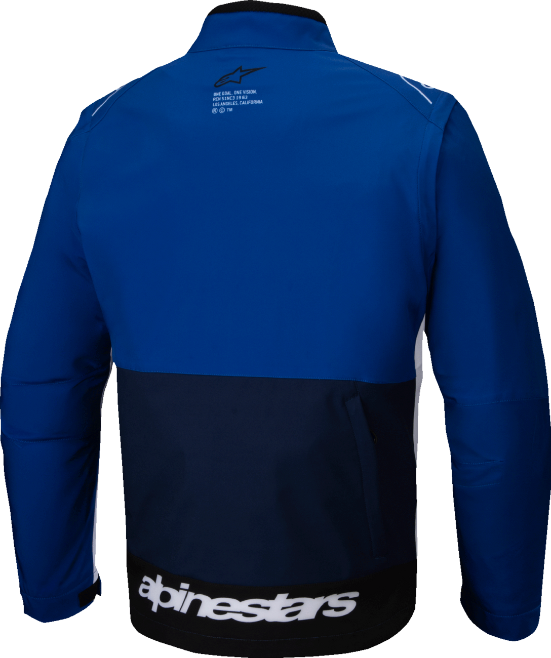 ALPINESTARS Lite-Dura Softshell Jacket - Navy/Blue/White - XL 3700225-7174-XL