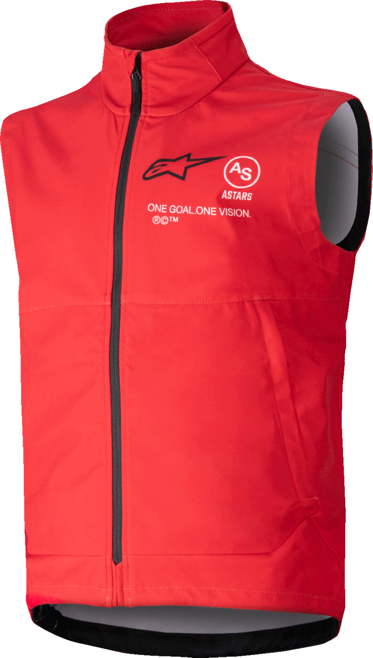 ALPINESTARS Techstar Softshell Vest - Red - Small 3700325-3010-S