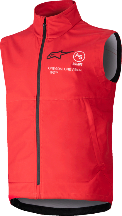 ALPINESTARS Techstar Softshell Vest - Red - Medium 3700325-3010-M