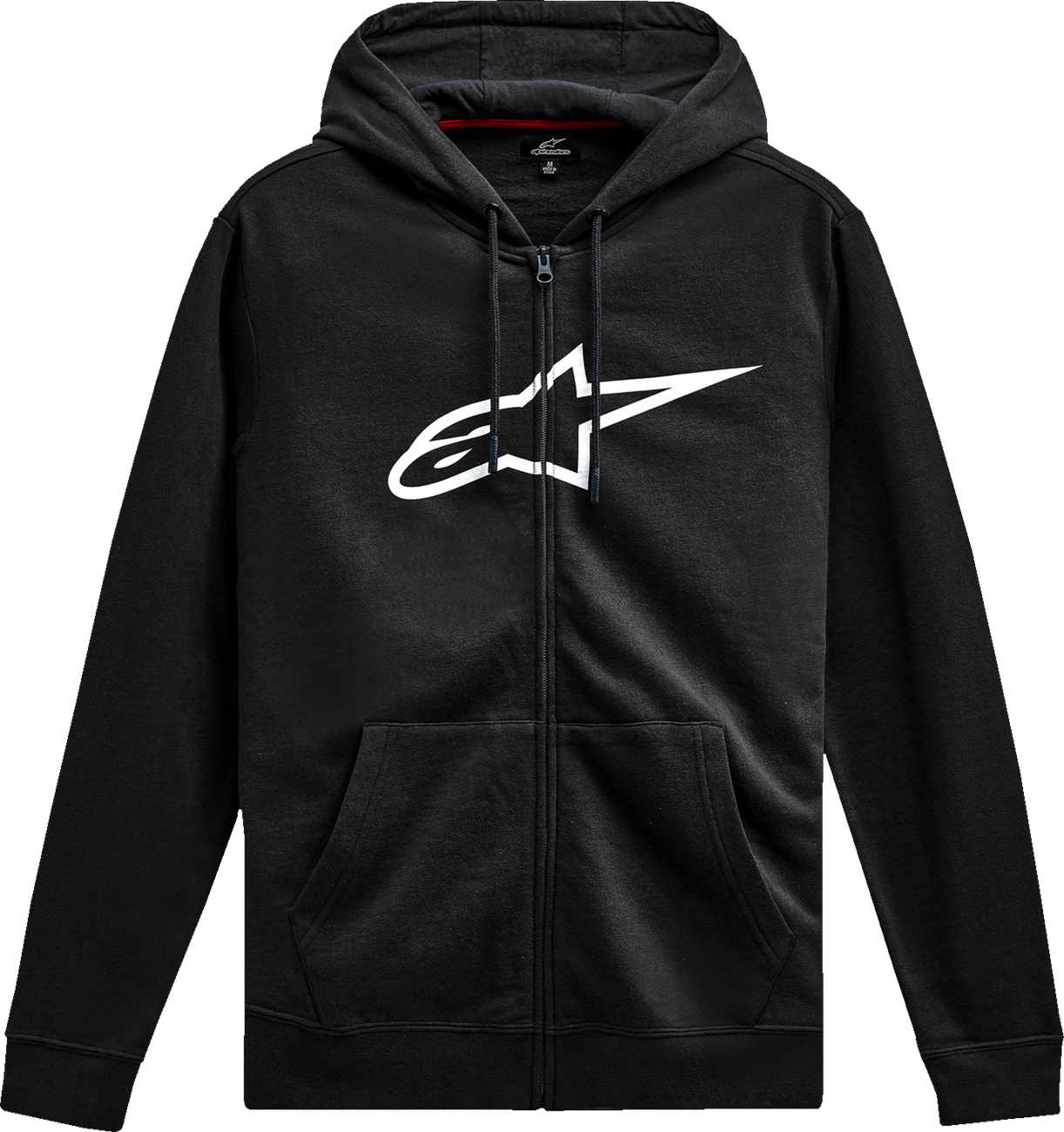ALPINESTARS Ageless V3 Zip Hoodie - Black/White - 2XL 1244-51490-1020-2X