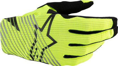 ALPINESTARS Radar Pro MX Gloves - Fluo Yellow - Small 3560325-55-S