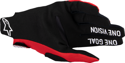 ALPINESTARS Radar Pro MX Gloves - Bright Red - 2XL 3560325-3010-2X
