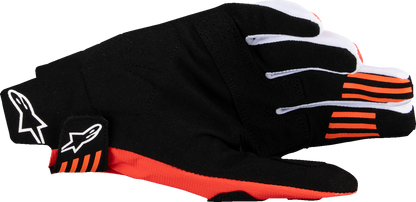 ALPINESTARS Techstar MX Gloves - Black/Hot Orange - Medium 3560125-1041-M