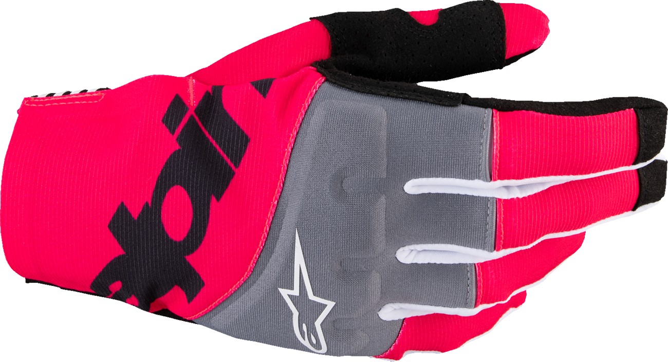 ALPINESTARS Techstar MX Gloves - Black/Fluo Pink - XL 3560125-1390-XL