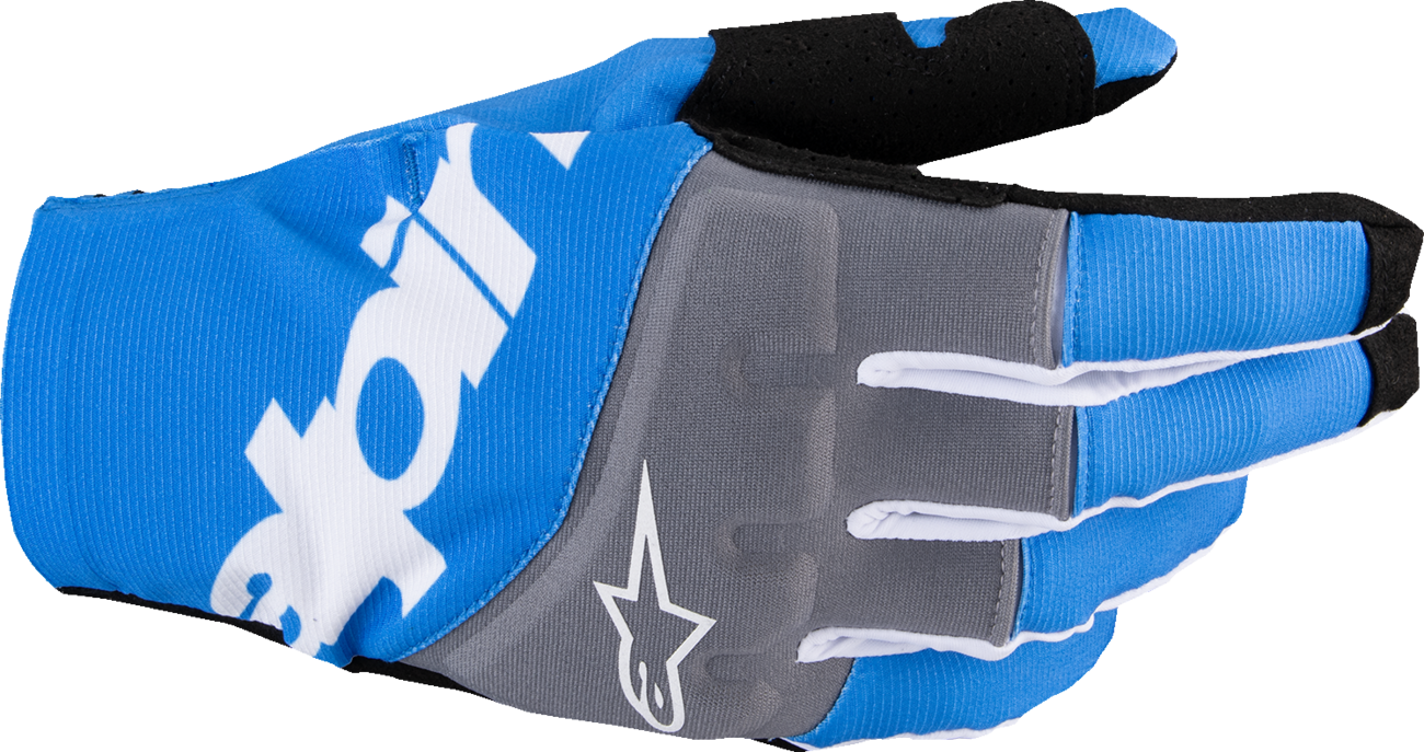 ALPINESTARS Techstar MX Gloves - Black/Blue - Large 3560125-17-L