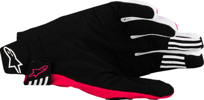 ALPINESTARS Techstar MX Gloves - Black/Fluo Pink - 2XL 3560125-1390-2XL