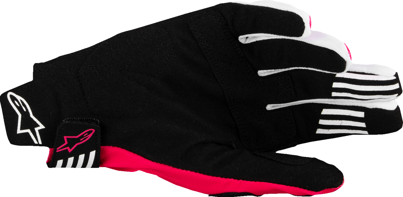 ALPINESTARS Techstar MX Gloves - Black/Fluo Pink - XL 3560125-1390-XL