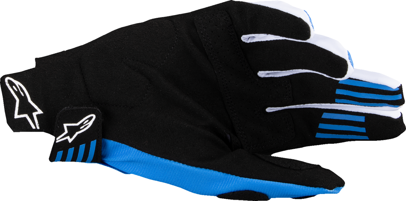 ALPINESTARS Techstar MX Gloves - Black/Blue - 2XL 3560125-17-2XL