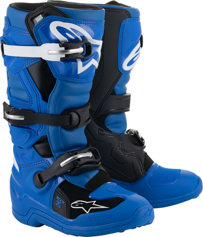 ALPINESTARS Youth Tech 7S Boots - Blue/Black/White - US 4 / EU 37 2015017-712-4