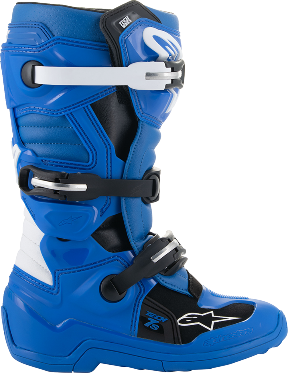 ALPINESTARS Youth Tech 7S Boots - Blue/Black/White - US 6 / EU 39 2015017-712-6
