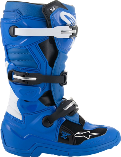 ALPINESTARS Youth Tech 7S Boots - Blue/Black/White - US 3 / EU 35.5 2015017-712-3