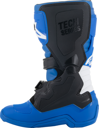 ALPINESTARS Youth Tech 7S Boots - Blue/Black/White - US 3 / EU 35.5 2015017-712-3