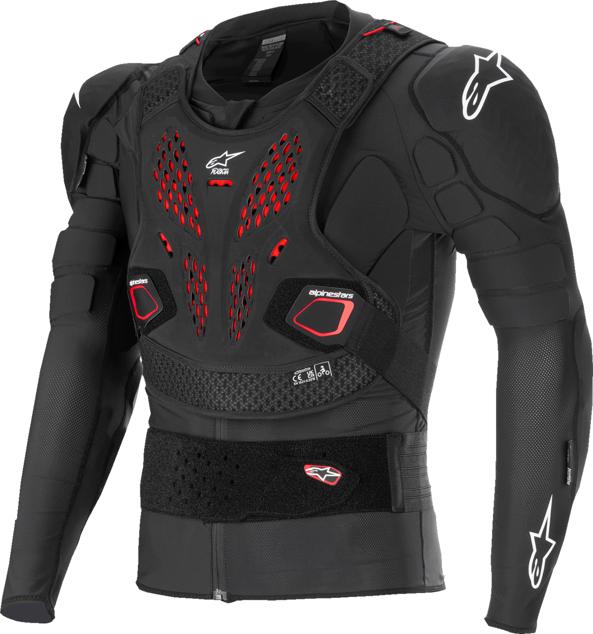 ALPINESTARS Bionic Pro v3 Plasma Protection Jacket - Black/Red/White - Small 6500125-132-S