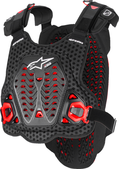 ALPINESTARS A-5 Plasma Chest Protector - Black/Red/White - XL/2XL  6700825-132-XL/2X