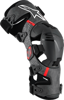 ALPINESTARS Supertech RK-10 Plasma Knee Braces - Black/Red - XL 6501425-13-XL