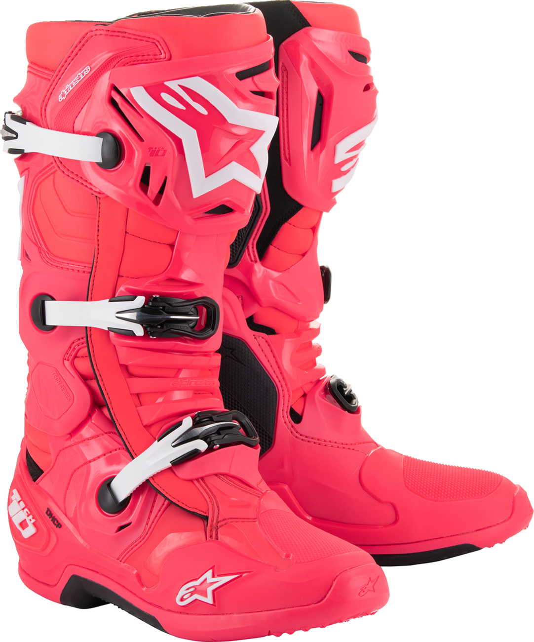 ALPINESTARS Tech 10 Boots - Diva Pink/White - US 11 / EU 45.5 2010020-3812-11