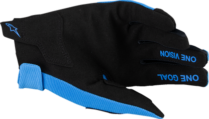 ALPINESTARS Youth Radar MX Gloves - Blue/Black - XS 3541824-713-XS