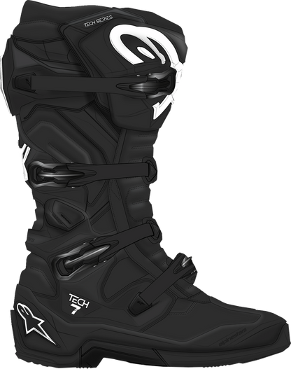 ALPINESTARS Tech 7 Boots - Black - US 8 / EU 42 2012025-10-8