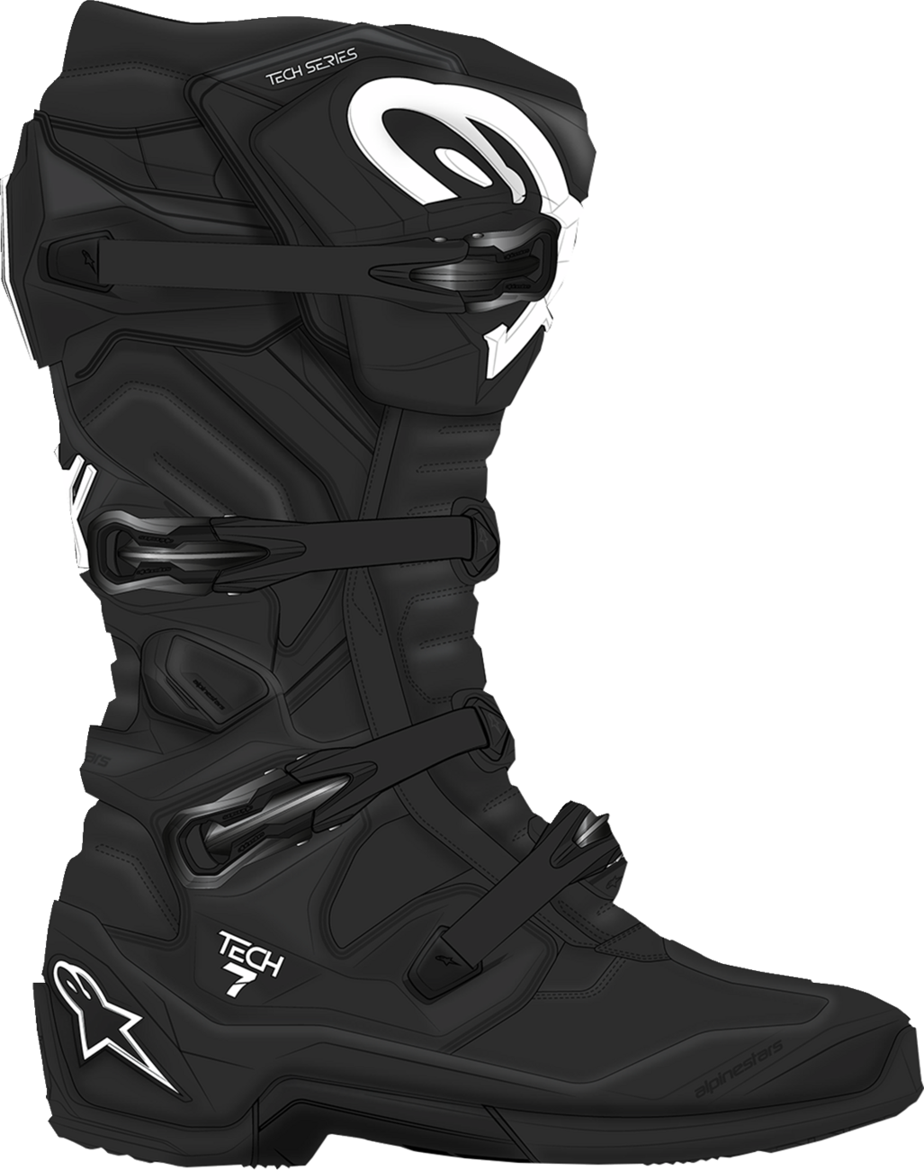 ALPINESTARS Tech 7 Boots - Black - US 9 / EU 43 2012025-10-9