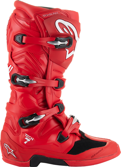 ALPINESTARS Tech 7 Boots - Bright Red - US 10 / EU 44.5 2012025-3010-10
