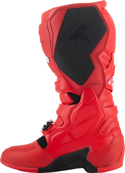 ALPINESTARS Tech 7 Boots - Bright Red - US 12 / EU 47 2012025-3010-12
