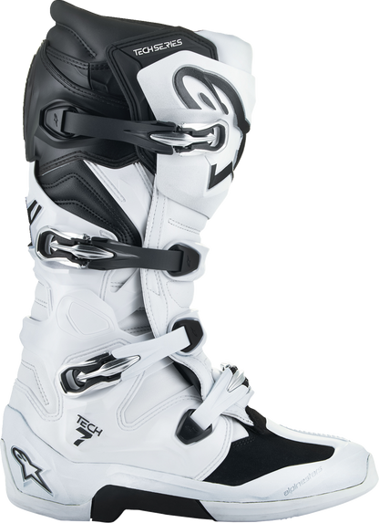 ALPINESTARS Tech 7 Boots - White/Black - US 11 / EU 45.5 2012025-21-11