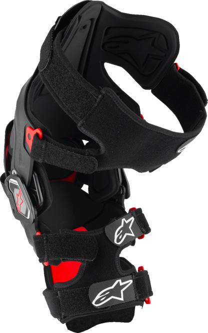 ALPINESTARS RK-7 Plasma Knee Braces - Black/Red - Large 6500825-13-L