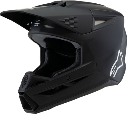 ALPINESTARS Youth SM3 Helmet - Solid - Matte Black - Large 8302225-110-YL