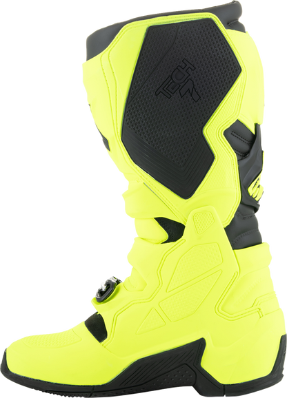 ALPINESTARS Tech 7 Boots - Fluorescent Yellow/Black - US 9 / EU 43 2012025-551-9