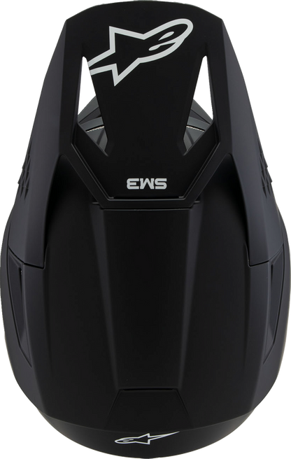 ALPINESTARS Youth SM3 Helmet - Solid - Matte Black - Large 8302225-110-YL