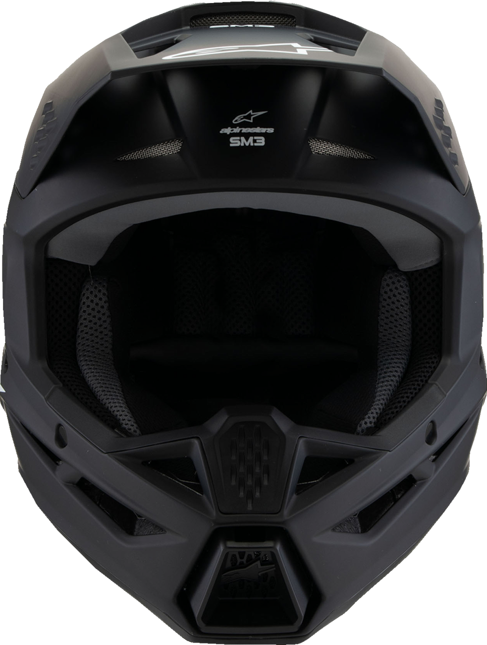 ALPINESTARS Youth SM3 Helmet - Solid - Matte Black - Small 8302225-110-YS