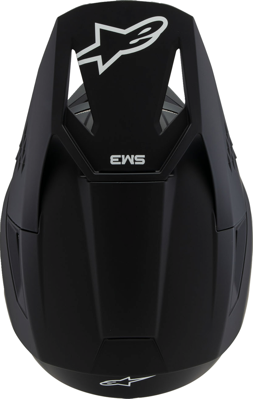 ALPINESTARS Youth SM3 Helmet - Solid - Matte Black - Small 8302225-110-YS