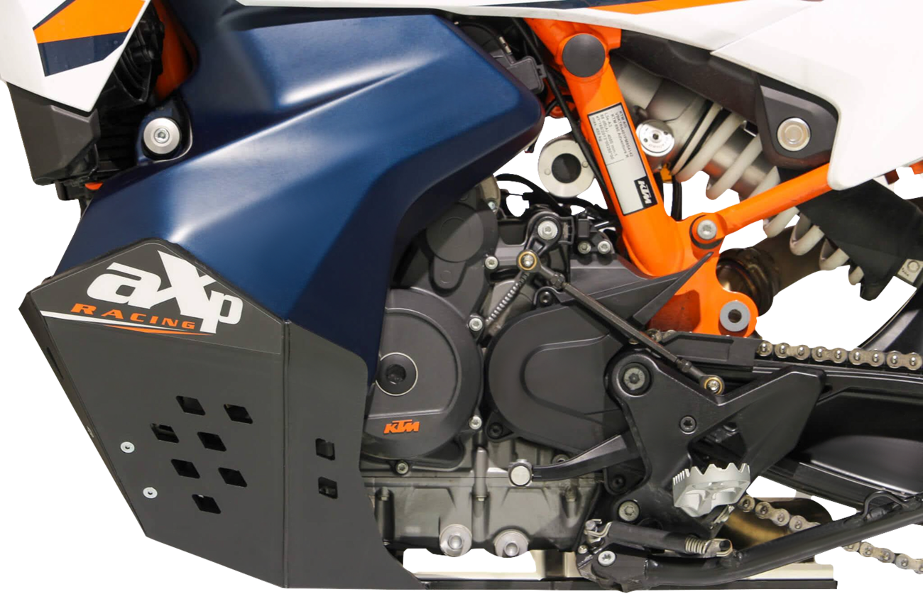 AXP RACING Adventure Skid Plate - Black - KTM - 790 Adventure/890 Adventure R/R Rally AX1702