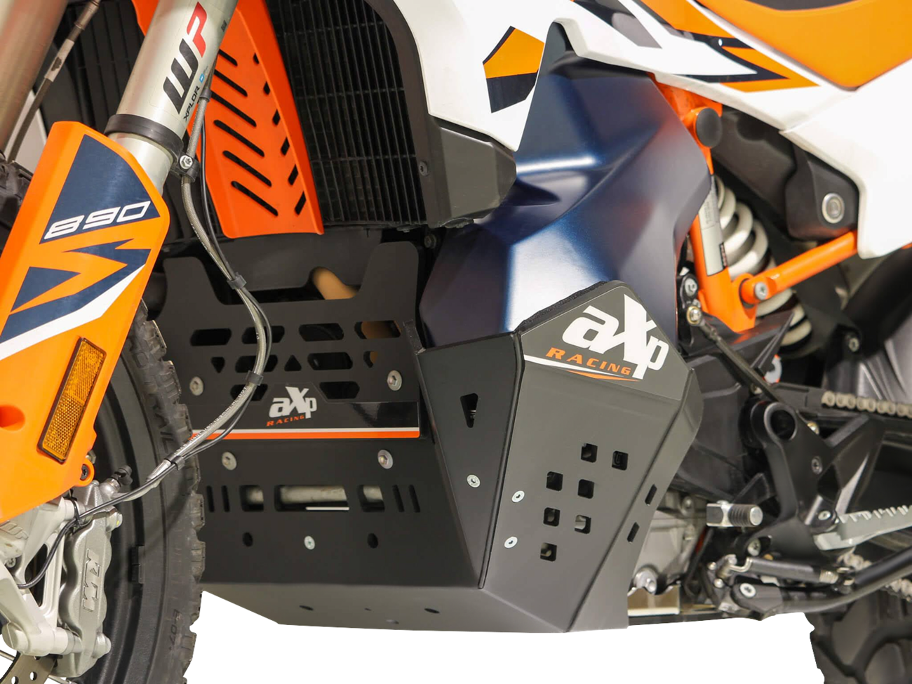 AXP RACING Adventure Skid Plate - Black - KTM- 790/ 890 Adventure/R AX1737
