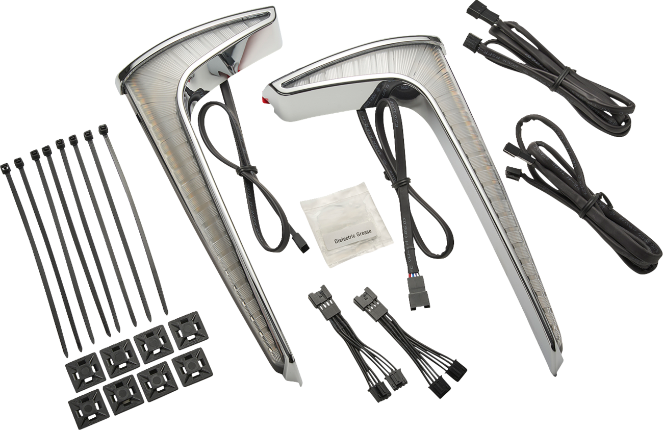 CIRO Lights - Lower Fairing - Chrome - Indian 46800