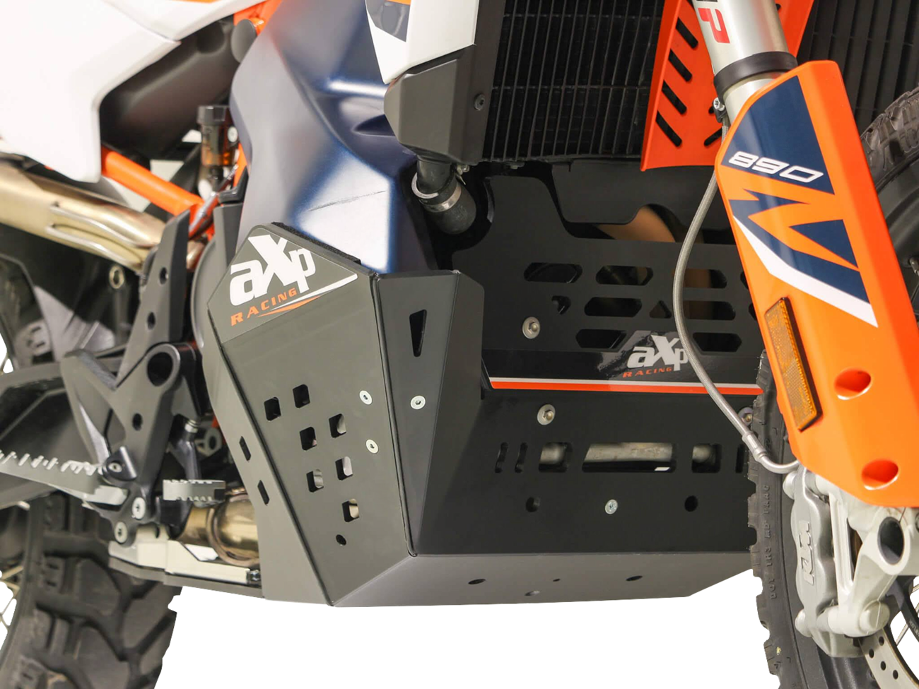 AXP RACING Adventure Skid Plate - Black - KTM - 790 Adventure/890 Adventure R/R Rally AX1702