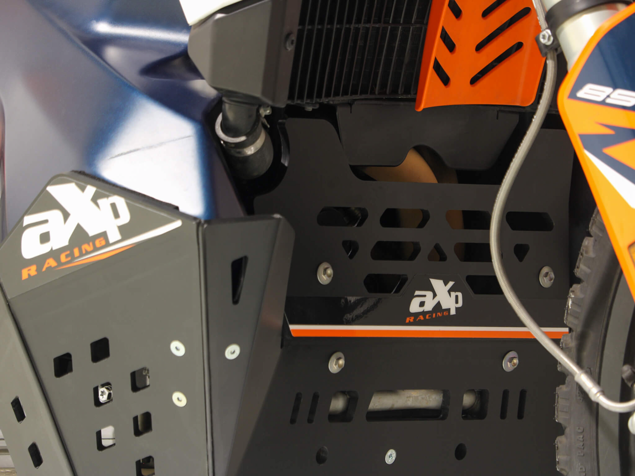 AXP RACING Adventure Skid Plate - Black - KTM - 790 Adventure/890 Adventure R/R Rally AX1702