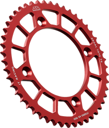 JT SPROCKETS Rear Sprocket - Aluminum - 49 Tooth - Red - Gas Gas/Husqvarna/KTM JTA895.49RED